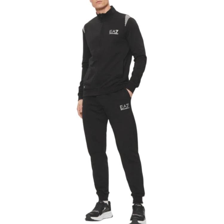 Спортивный костюм EMPORIO ARMANI Повседневная Спортивная Одежда Мужская Черная - изображение 2