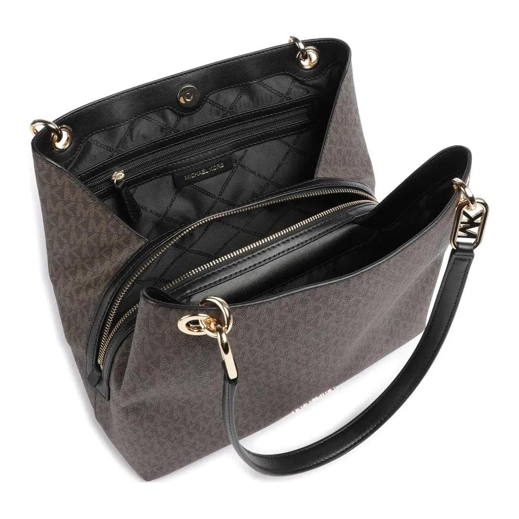 Мини-сумка MICHAEL KORS Kensington Телячья кожа Сумка на плечо Женские Тауповый - изображение 3