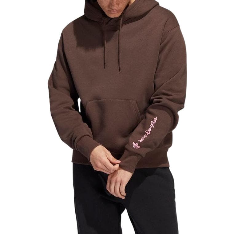 Худи adidas Originals Hoodie Brown - изображение 3