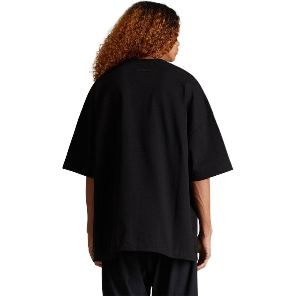 Футболка Fear of God Essentials SS24 drop2 Crewneck T-Shirt T Jet Black - изображение 5