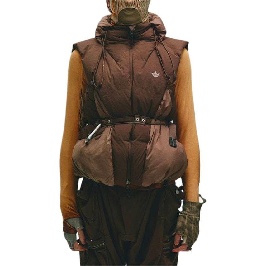 Куртка adidas Originals x HAMCUS FW23 Brown Quilted Vest - изображение 7