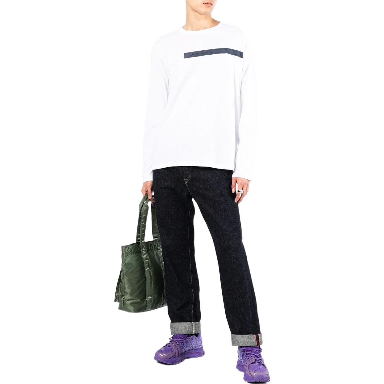 Футболка ARMANI EXCHANGE SS22 LogoT - изображение 2