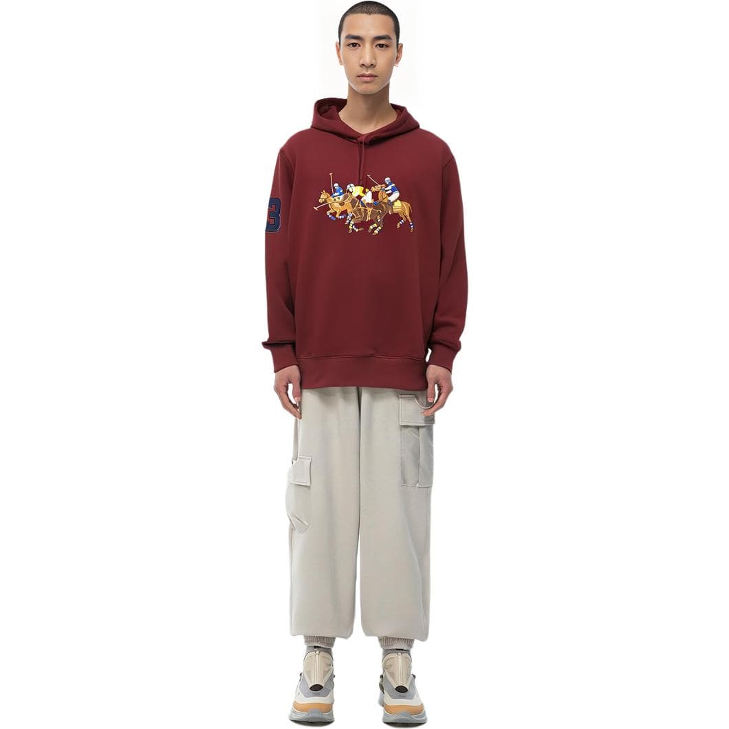 Худи Polo Ralph Lauren Hoodie Burgundy - изображение 5