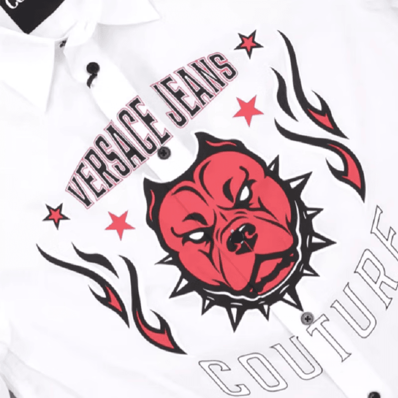 Рубашка VERSACE JEANS COUTURE FW23 Logo - изображение 2