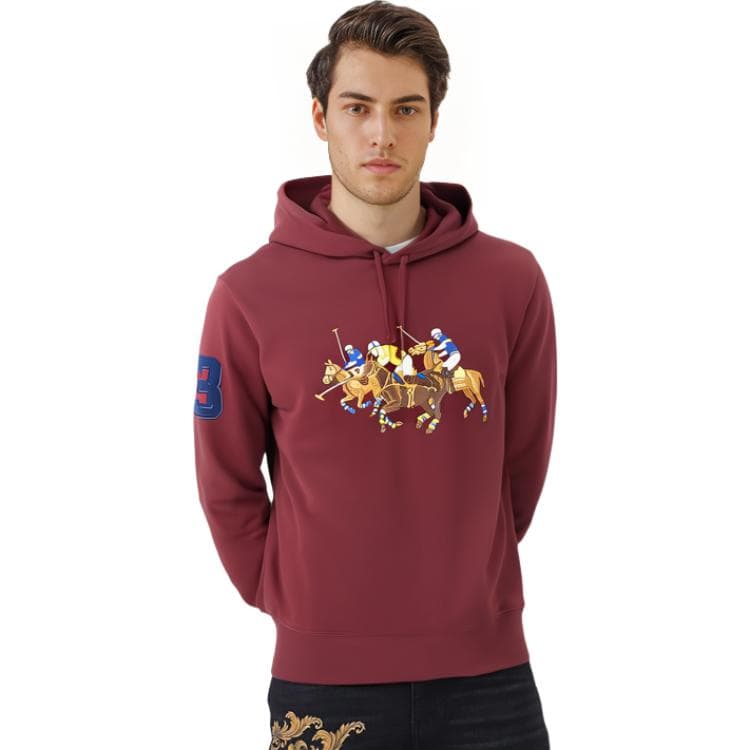 Худи Polo Ralph Lauren Hoodie Burgundy - изображение 3