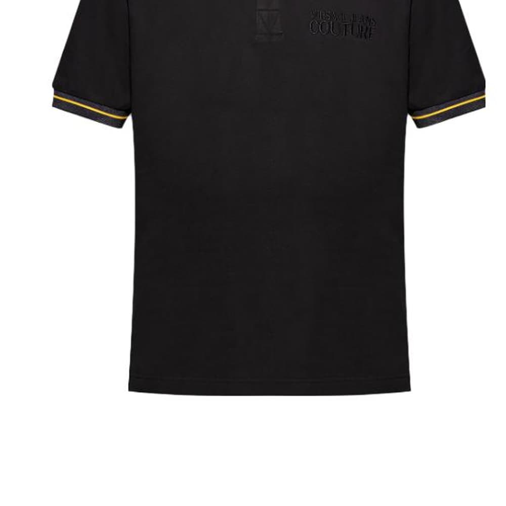 Поло Versace Jeans Couture SS23 Polo Shirt Black - изображение 6