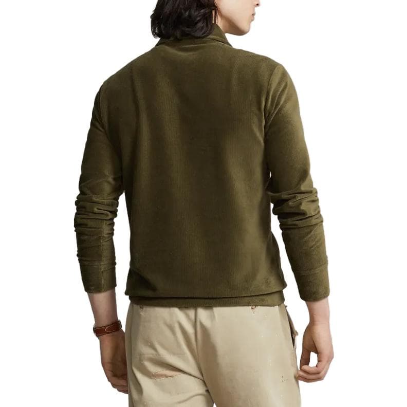Худи Polo Ralph Lauren FW23 Knit Corduroy Quarter-Zip Pullover - изображение 4