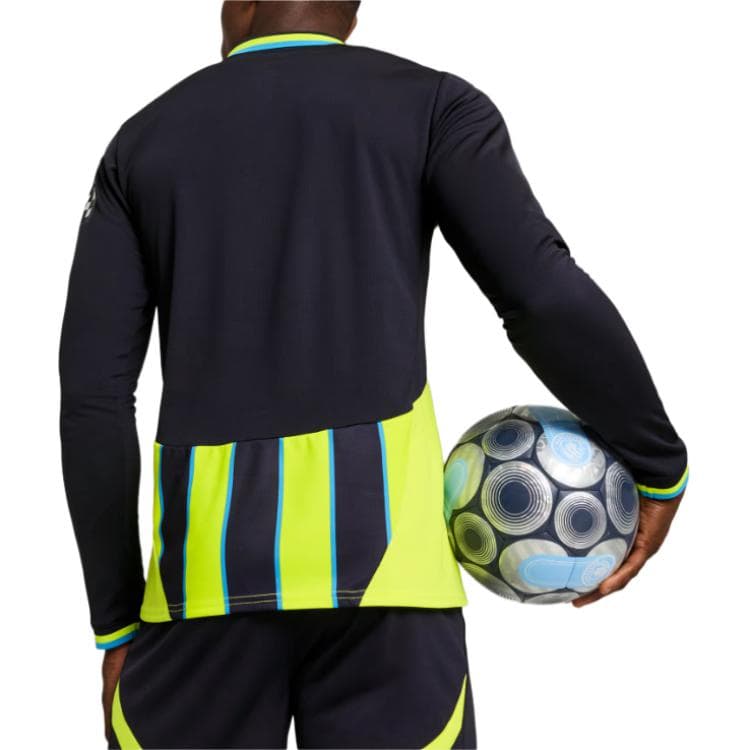 PUMA Манчестер Сити SS24 Replica Гостевый Long Sleeve Футбол Джерси Футбол Джерси Мужской Желтый - изображение 5