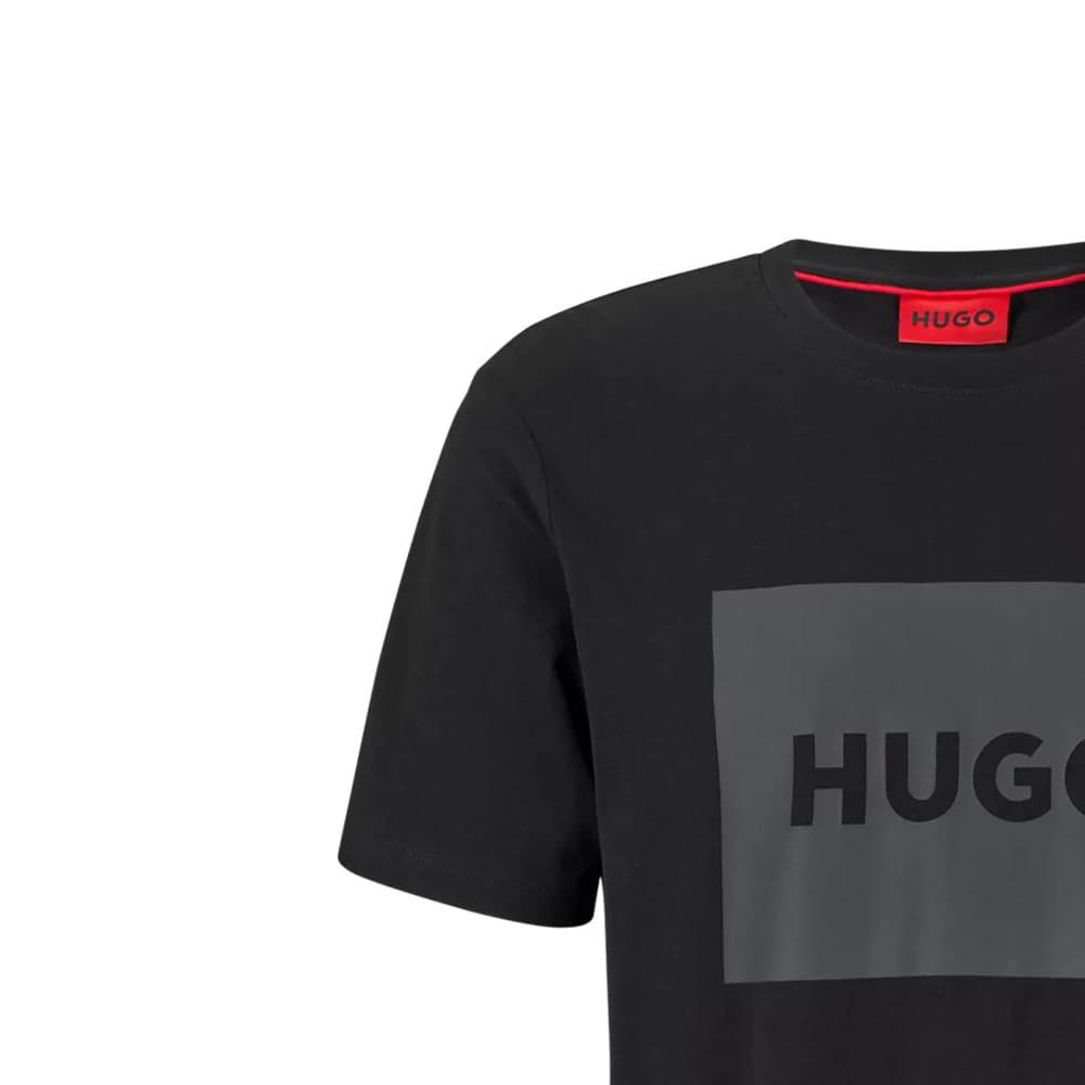 Футболка Hugo Boss Мужские Черные Рубашки - изображение 4