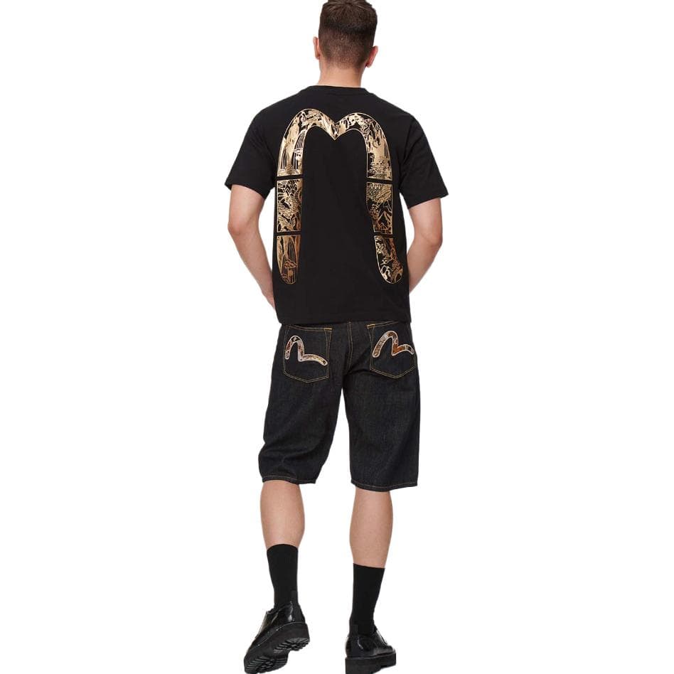 Джинсовые шорты EVISU Denim Shorts - изображение 4