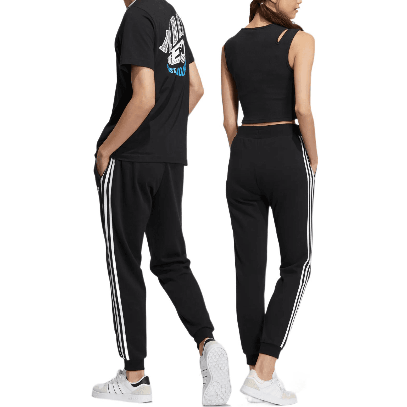 Штаны adidas neo FW22 logo - изображение 3