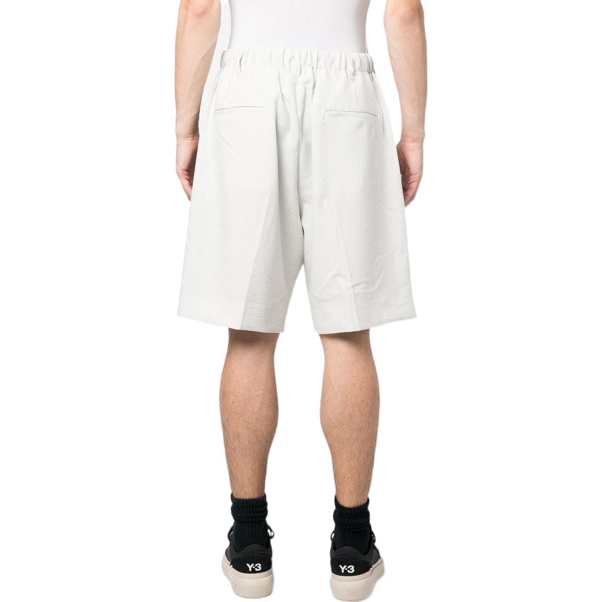 Шорты Y-3 Minimal Mid-Rise Logo Shorts Light Grey - изображение 5