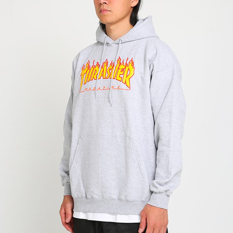 Худи Thrasher Hoodie Grey - изображение 3