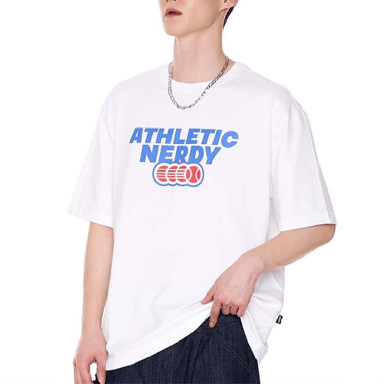 Футболка NERDY HAthletic Logo Tennis T-Shirt White - изображение 3