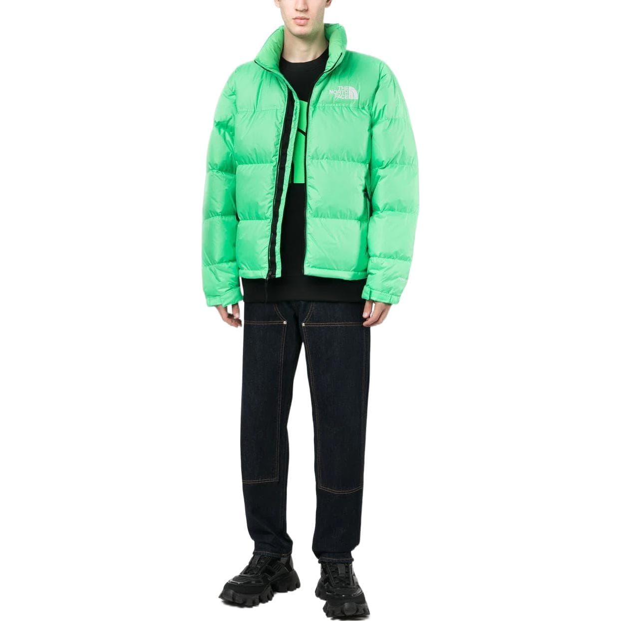 Зимняя куртка The North Face 1996 Series 700 Down Jacket Green - изображение 3