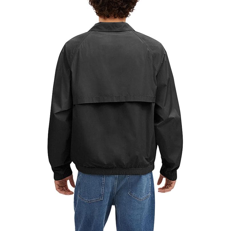 Куртка COACH SS24 Logo Zip Jacket Black - изображение 3