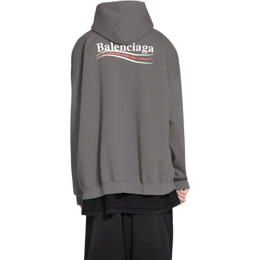 Кофта Balenciaga FW22 Logo Print Sweatshirt - изображение 6