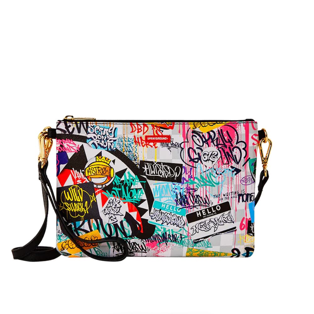 Сумка SPRAYGROUND PVC Клатч Унисекс Многоцветный - изображение 1