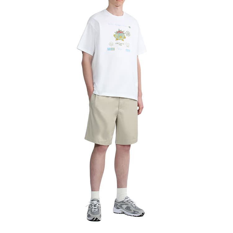 Шорты Carhartt WIP Logo Drawstring Shorts - изображение 2