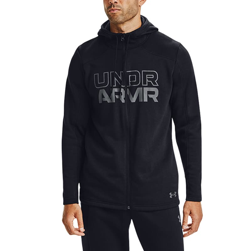 Куртка Under Armour Baseline Hoodie Black - изображение 5