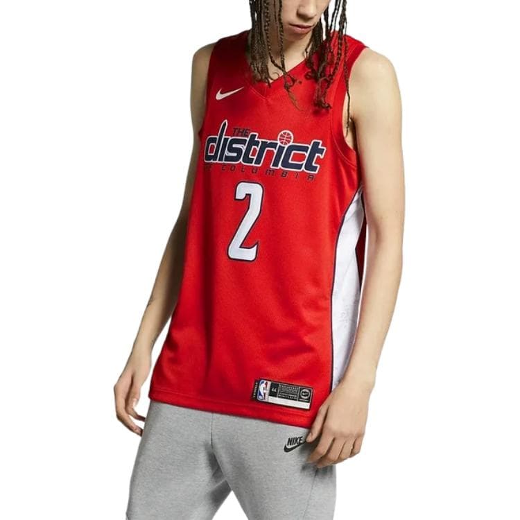 Баскетбольная майка Nike NBA Wizards Wall 2 Jersey Red - изображение 3