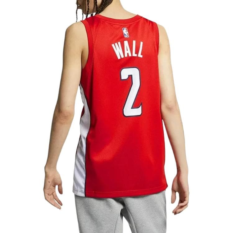 Баскетбольная майка Nike NBA Wizards Wall 2 Jersey Red - изображение 4