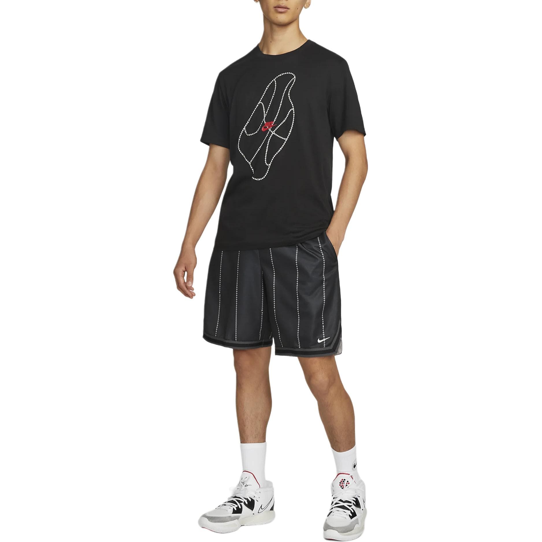 Баскетбольные шорты Nike Basketball Shorts Black - изображение 3