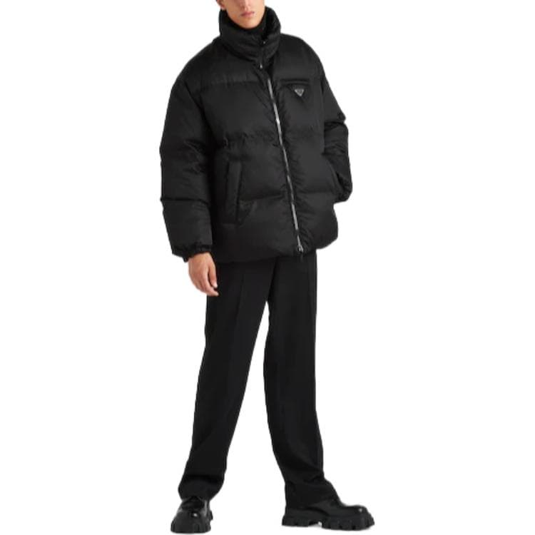 Зимняя куртка Prada FW22 Black Jacket - изображение 4