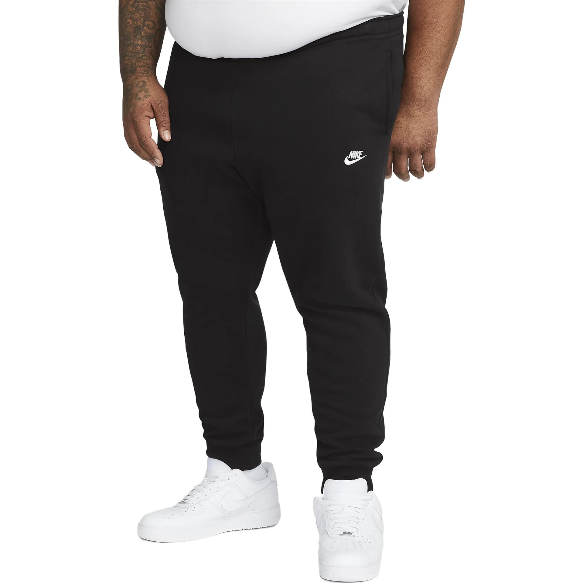 Спортивная одежда Nike Club Sweatpants Black - изображение 4
