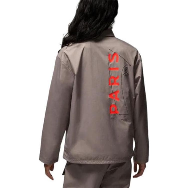 Куртка Jordan x Paris Saint-Germain Jacket Brown - изображение 4