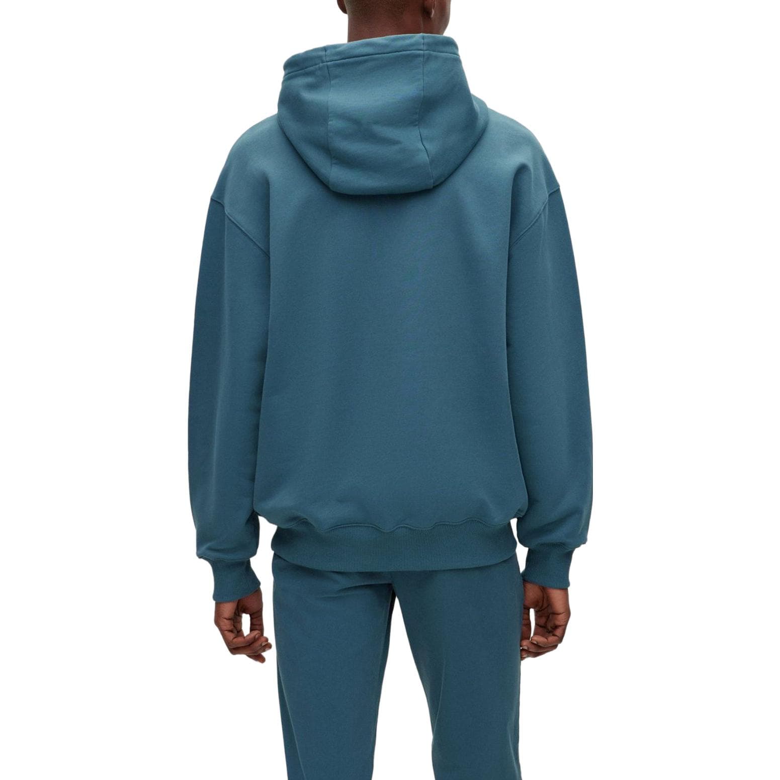 Кофта HUGO BOSS Hooded Sweatshirt Turquoise - изображение 3