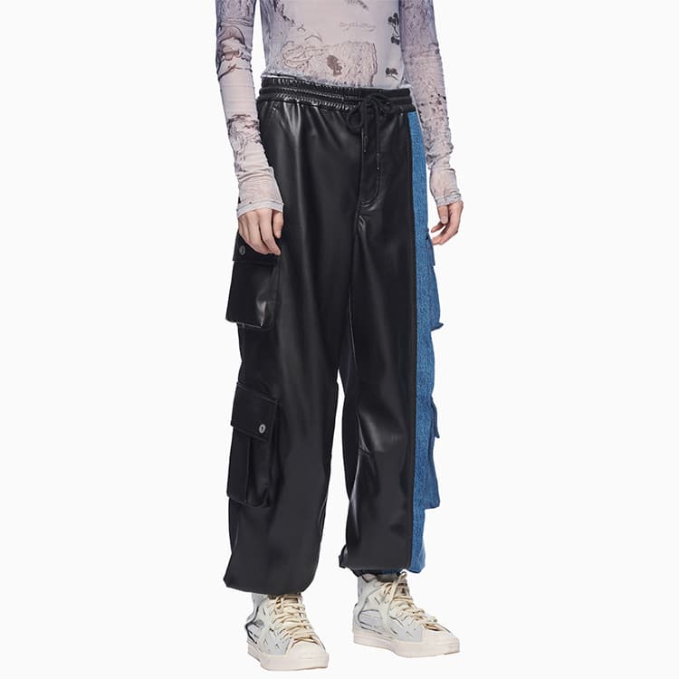 Штаны FENG CHEN WANG FW21 PU - изображение 4