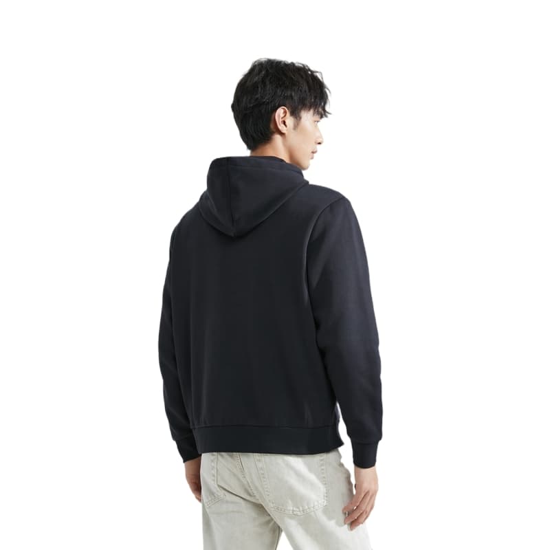Худи Calvin Klein FW23 Embroidered Letter Hoodie Black - изображение 4