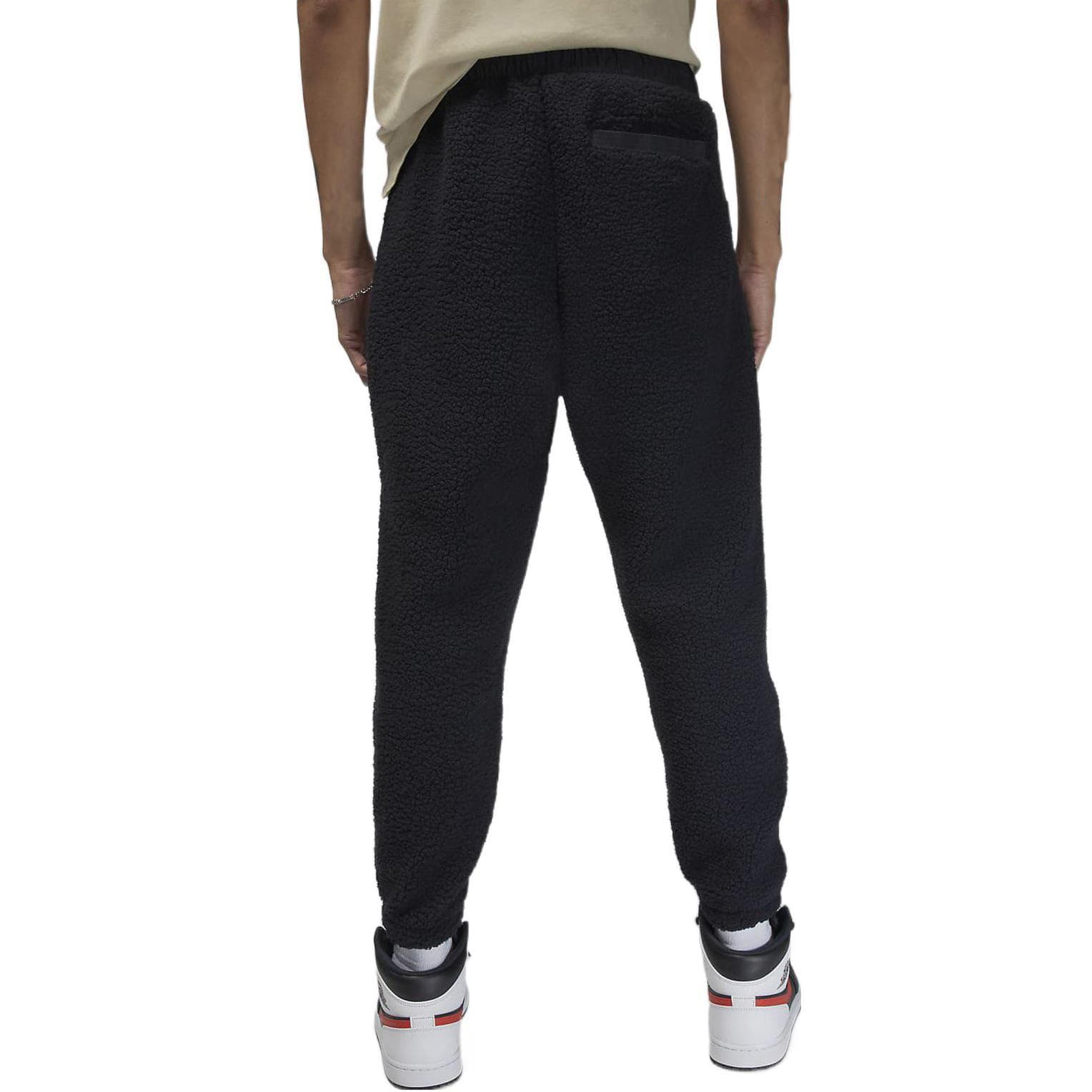 Штаны Jordan Logo Embroidered Sweatpants Black - изображение 4