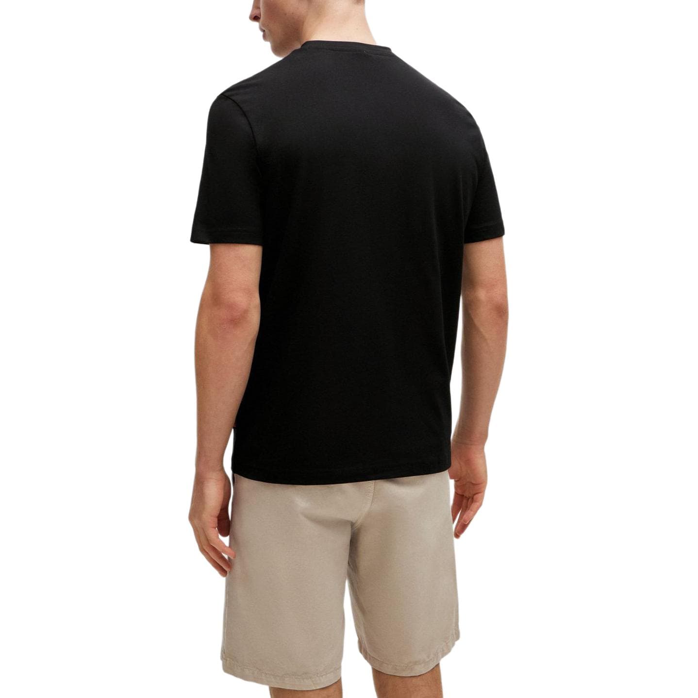 Футболка HUGO BOSS Cotton-Jersey Regular-Fit T-Shirt With Seasonal Print T - изображение 3