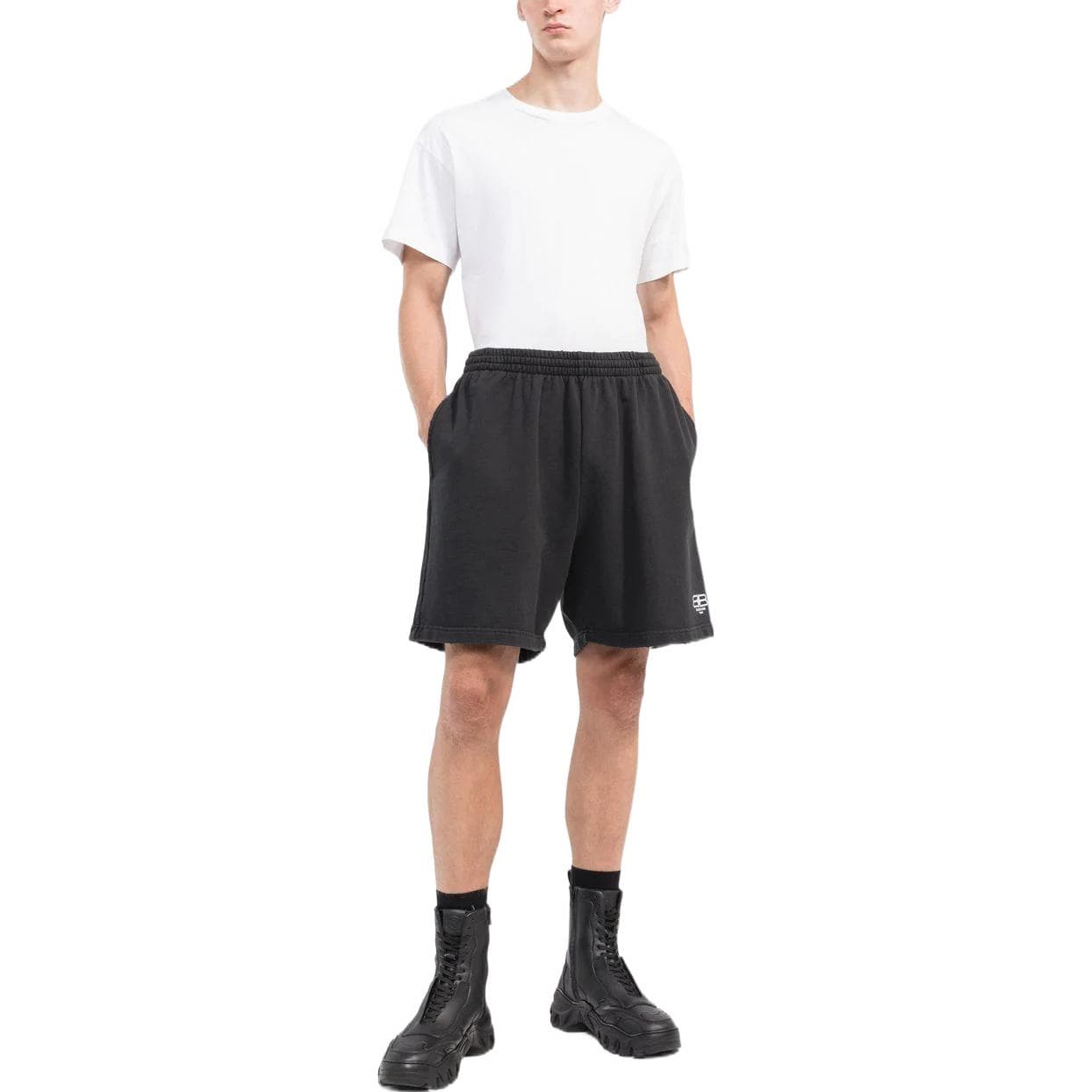 Шорты Balenciaga BB Paris Icon SS22 - изображение 2