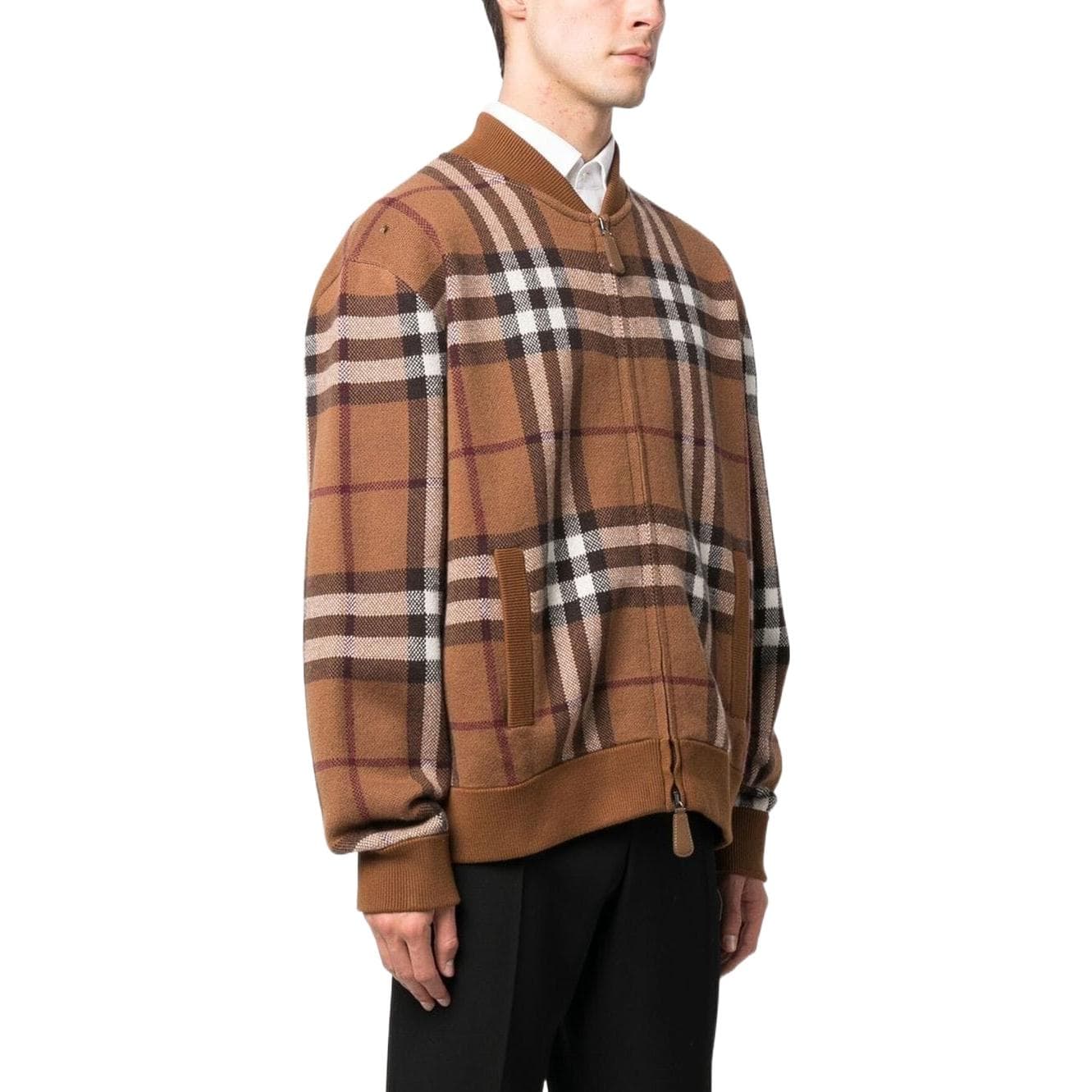 Куртка Burberry SS22 Check Print Jacket Brown - изображение 5