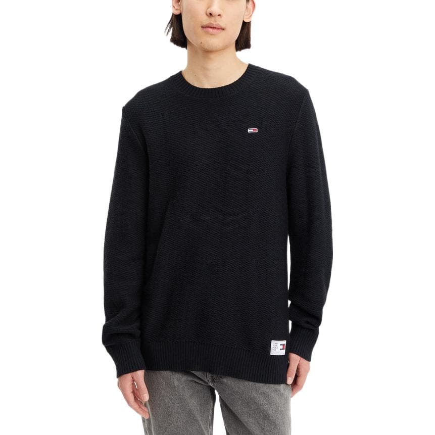 Кофта Tommy Hilfiger Свитшот Мужской Черный - изображение 3
