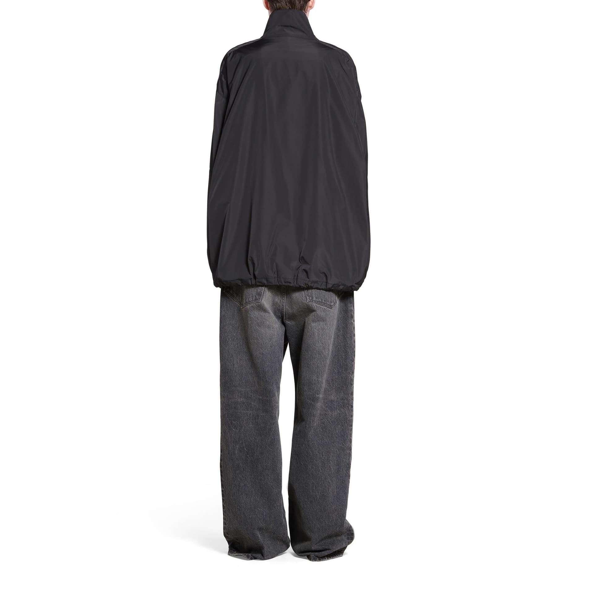 Куртка Balenciaga Zip-Up Jacket Black - изображение 6