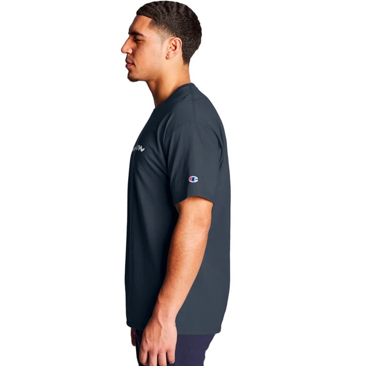 Футболка Champion T-Shirt Navy - изображение 4