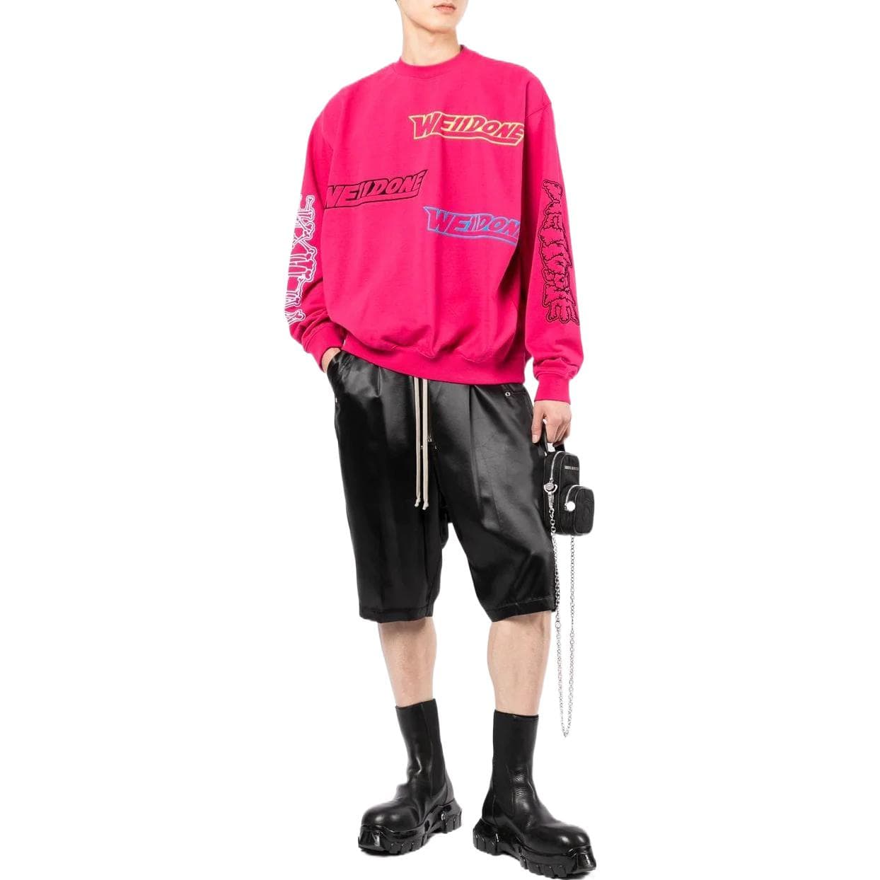 Худи WE11DONE SS22 Logo - изображение 4