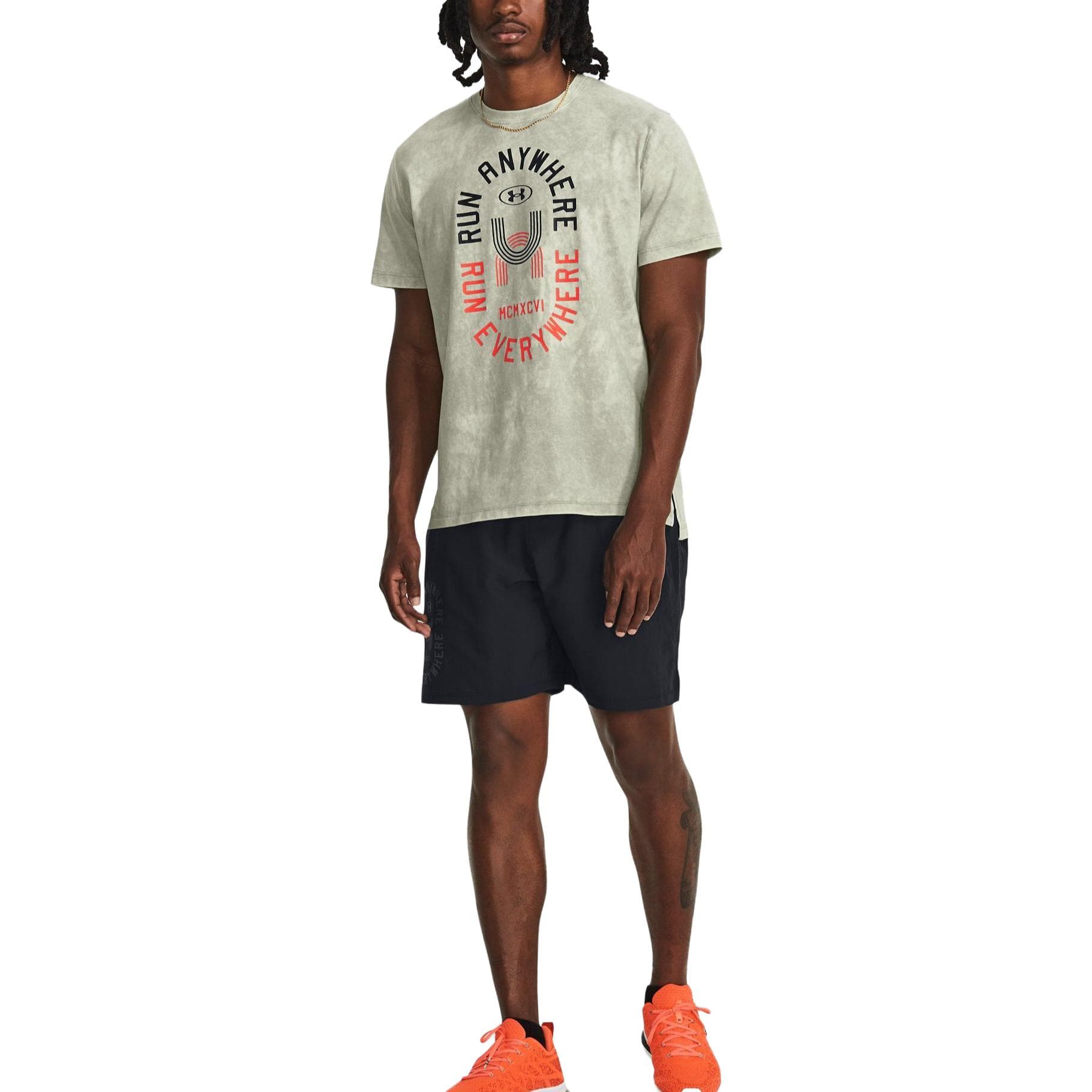 Футболка Under Armour Зеленый Мужской T-Shirt - изображение 3