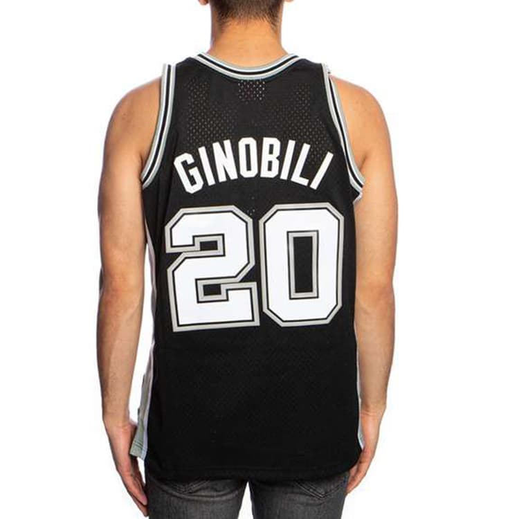 Баскетбольная майка Mitchell Ness NBA 02-03 20 - изображение 4