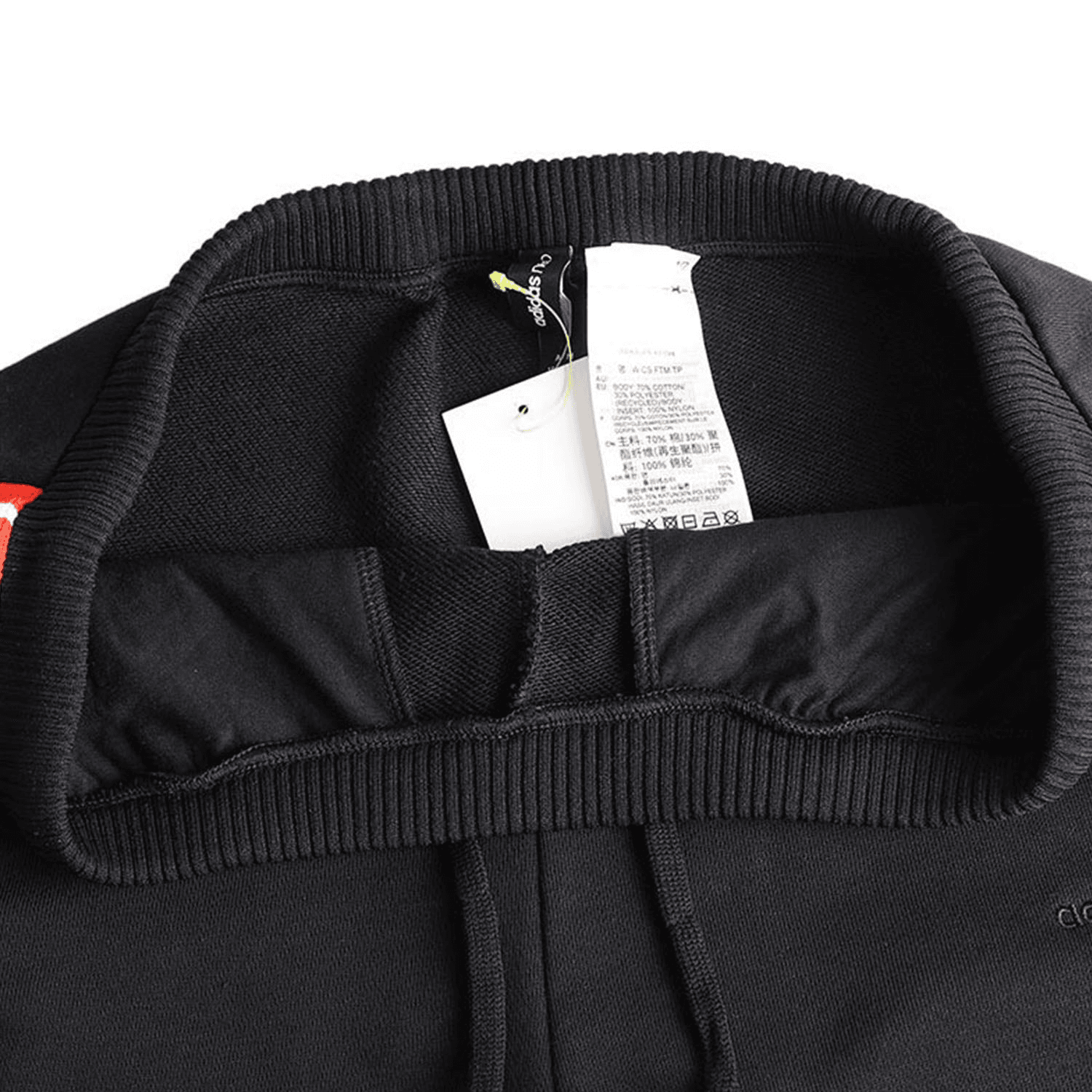 Штаны Adidas Neo Вязаные Спортивные Брюки Женские Черные - изображение 3