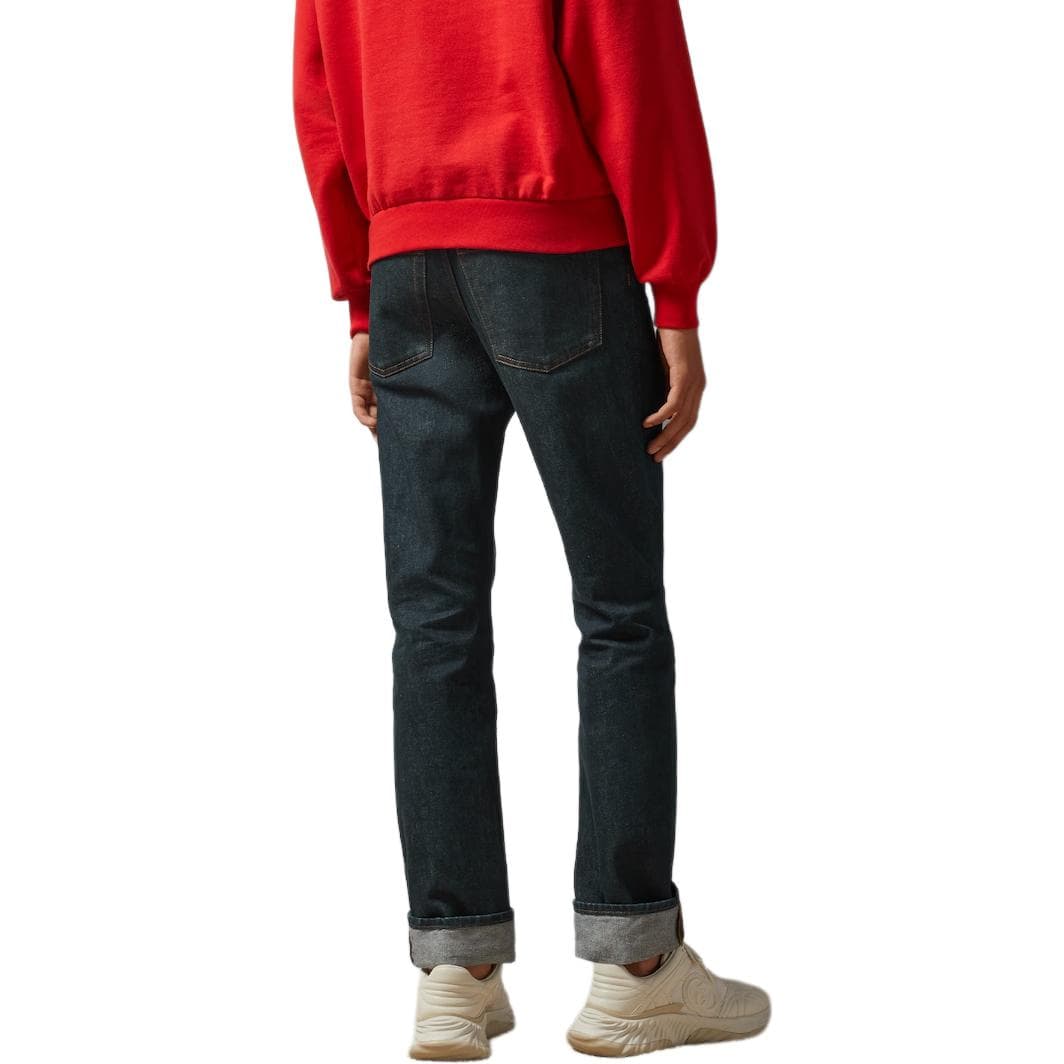 Штаны GUCCI Denim Pant With Horsebit - изображение 4