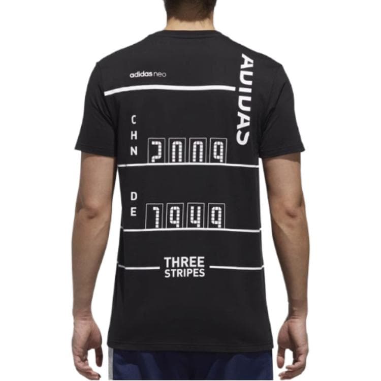Футболка ADIDAS NEO Мужские T-рубашки - изображение 6
