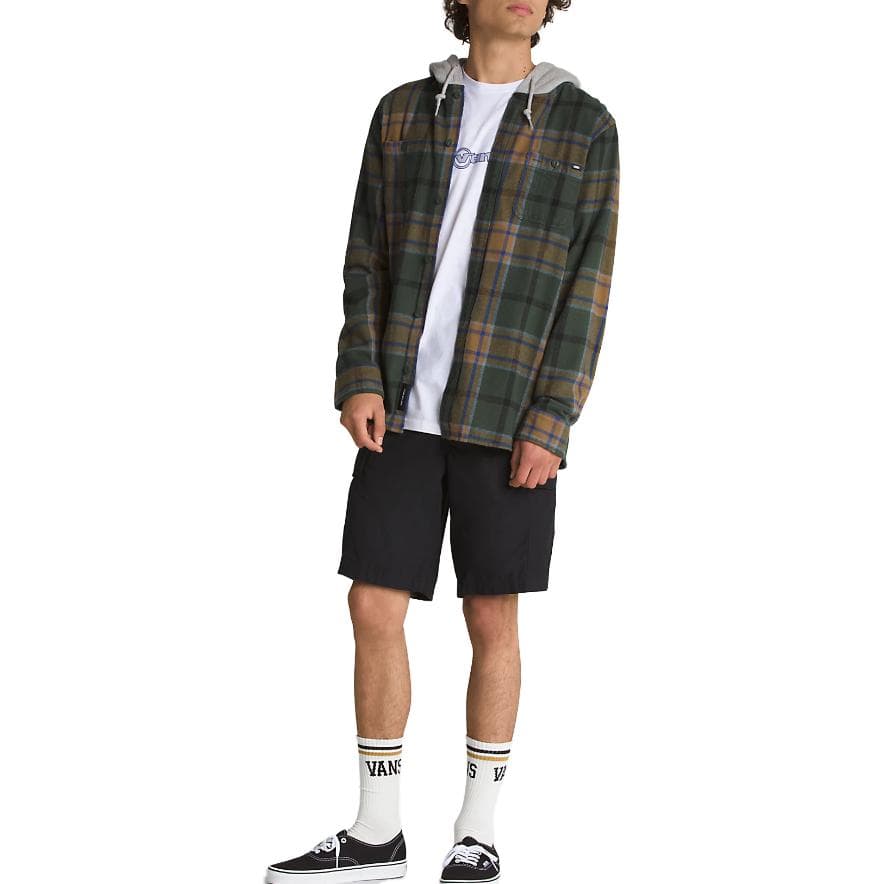 Кофта Vans Lopes Hooded Long Sleeve Flannel Shirt - изображение 5