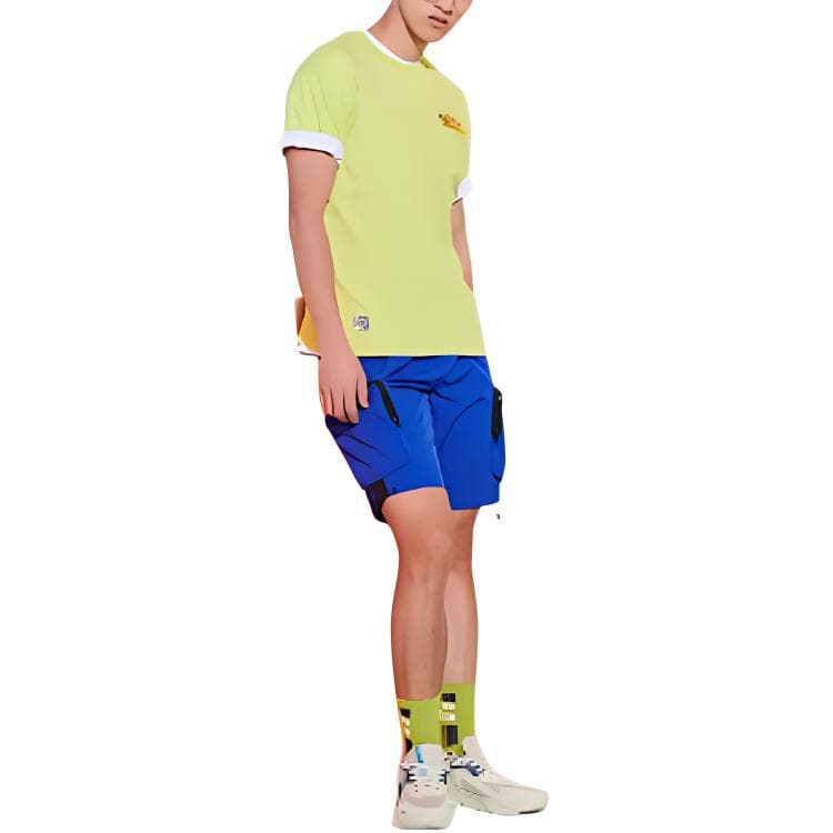 Футболка 361° Life Collection T-Shirt Мужской Ивово-Желтый - изображение 3