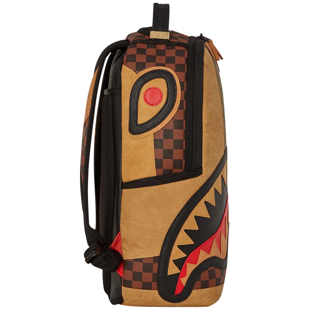 Рюкзак SPRAYGROUND PVC Рюкзак Обычный (стандартный) Унисекс Коричневый - изображение 3