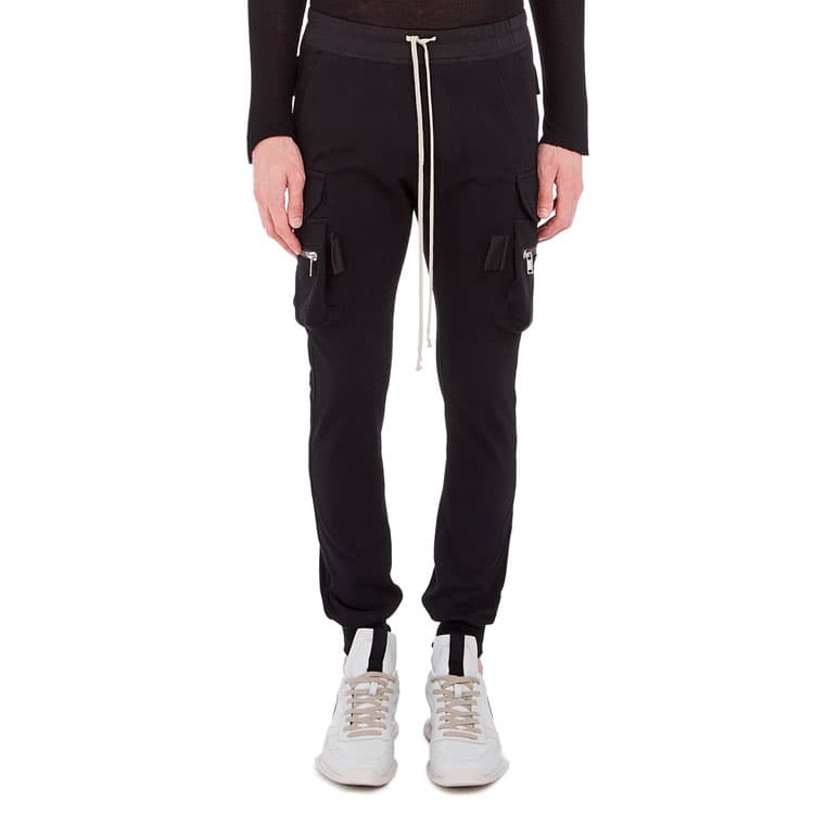 Штаны Rick Owens Cargo Pants Black - изображение 3